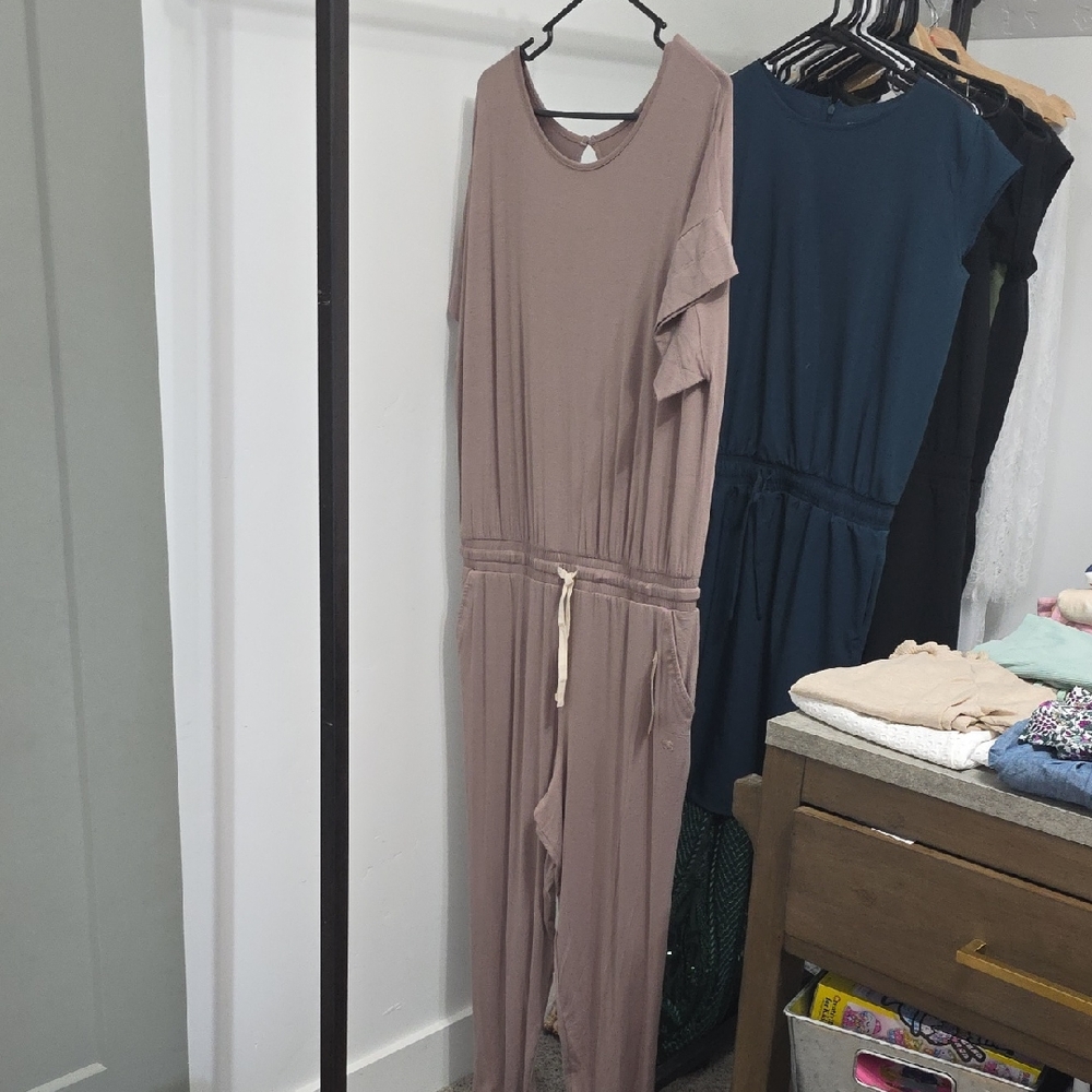 Albion Soft Taupe Jumpsuit